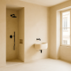 Kit complet béton ciré spécial salle de bain 5m² - Patine beige