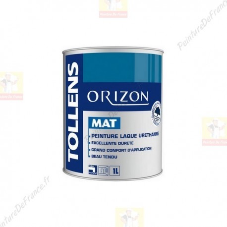 Laque TOLLENS Orizon Mat BLANC 1L