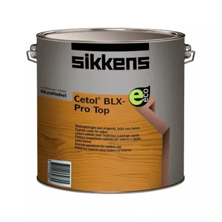 Cetol BLX‑Pro Top - lasure microporeuse premium UV bois extérieure satinée SIKKENS