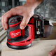 Ponceuse orbitale excentrique compacte 125 mm MILWAUKEE - Pro, 18 V, sans fil et aspiration intégrée (sans batterie)