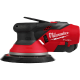 Ponceuse orbitale excentrique FUEL M12 150 mm MILWAUKEE + 2 batteries 5 Ah + chargeur + HD BOX