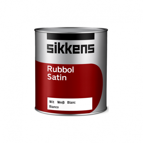 SIKKENS Rubbol Satin: Peinture laque bois satin haut rendement - finition premium menuiseries