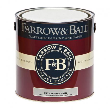 FARROW & BALL Estate Emulsion - peinture Premium mate, intérieure, murs et plafonds 2.5l