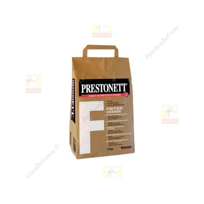 Enduit de lissage en pate au rouleau PRESTONETTT 15 kg + 20% gratuit