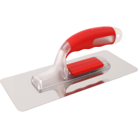 PLATOIR Trapèze spécial déco L’OUTIL PARFAIT - lame inox polie de 0,4 mm, angles arrondis