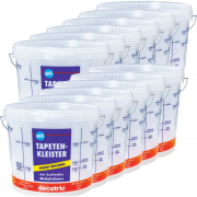 Seau gradué rond + Couvercle 12,5L - dosage et mélange pour chantier, tapisserie (vendu par 12)
