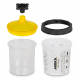 MIRKA - Système de godet jetable 650 ml, filtre 190 µm - Kit complet