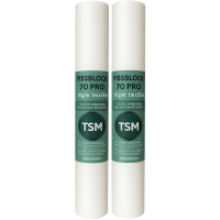 Rouleaux FISSBLOCK 70 PRO treillis en fibre de verre pour rénovation 70g/m² - 1 x 50m (Lot de 2)