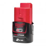 Batterie Red Lithium 2.0 AH M12 haute autonomie - MILWAUKEE