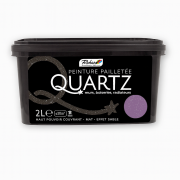 Peinture pailletée Quartz RICHARD 2L : murs intérieurs salon et chambre, déco prêt à l’emploi