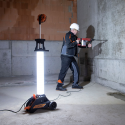 Projecteur LED chantier BRENNENSTUHL 360° - Éclairage professionnel puissant 23700 lumens
