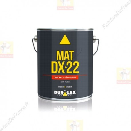 Laque DURALEX DX-22 glycéro Mat BLANC 1L