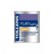 Peinture TOLLENS Flat Hydro Satin BLANC 1L