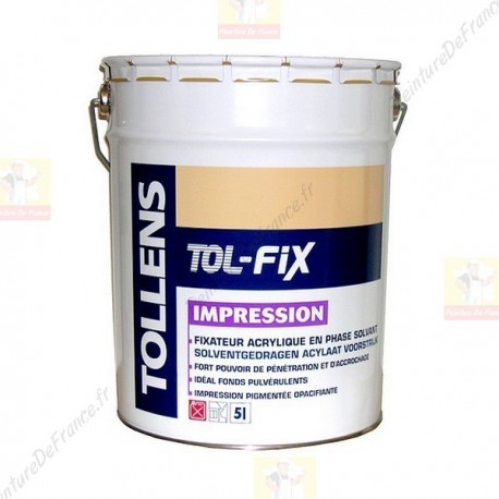 Impression TOLLENS Tol-Fix fort pouvoir d'accrochage 5L