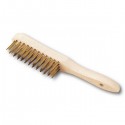 Brosse manche laiton et sortie 30 mm