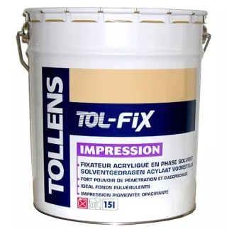 Impression professionnelle extérieur TOLLENS Tol-Fix fort pouvoir d'accrochage
