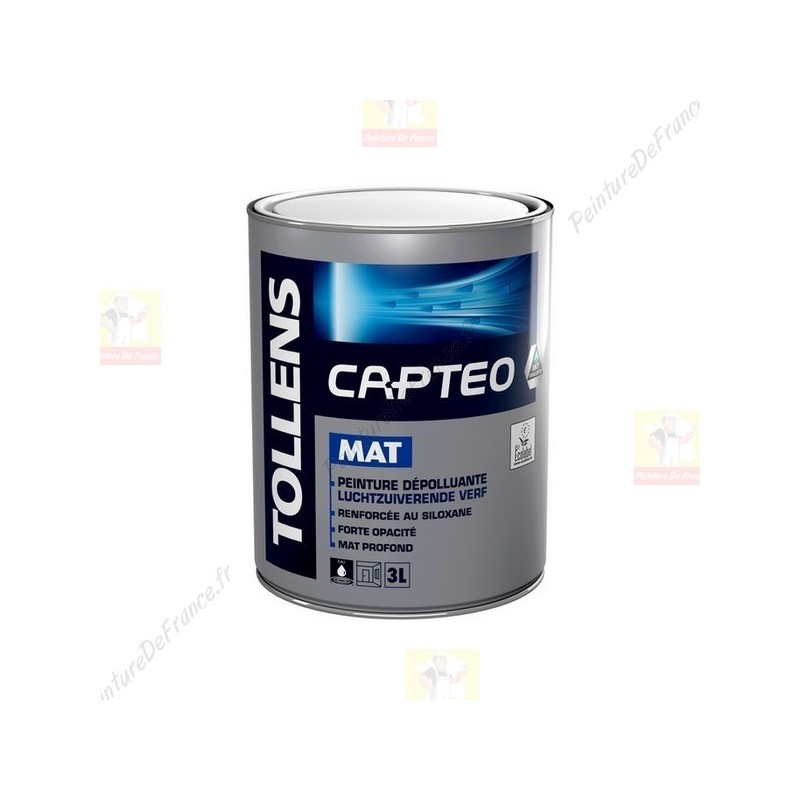 Peinture acrylique blanche Mat Tollens 3L, Peinture et décoration