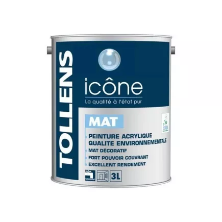 Peinture TOLLENS professionnelle Icône Mat
