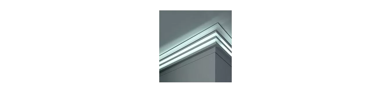 Corniche éclairage indirect LED